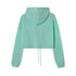 Women’s Winter and Autumn Two-Piece Tracksuit - Oversized Sweatshirt Solid Color Sportswear Hoodie - Warms Hoodies